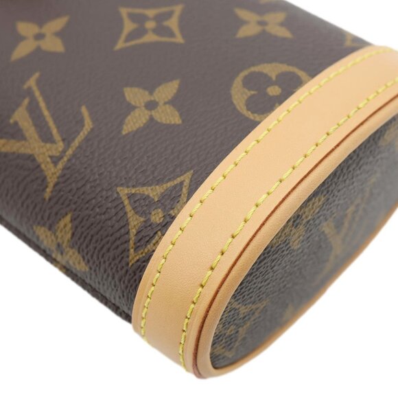 Louis Vuitton Fold Me Pouch Monogram Canvas Shoulder Bag Brown - Picture 6 of 14